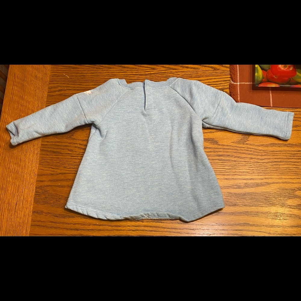 9 months Nike Blue long sleeve shirt - Picture 2 of 4